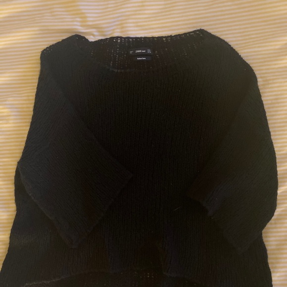 Zara Knit Boxy Sweater - Picture 2 of 4